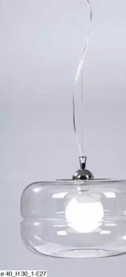 Modern Transparent Hanging Chandelier Pendant Lamp Ceiling Design
