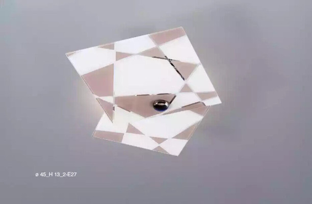 Modern luxurious chandelier ceiling pendant chandelier 2x lamp light fixture
