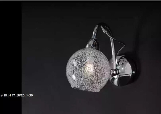 Silver Wall Chandelier Classic Pendant Lamp Luxury Designer Lamp