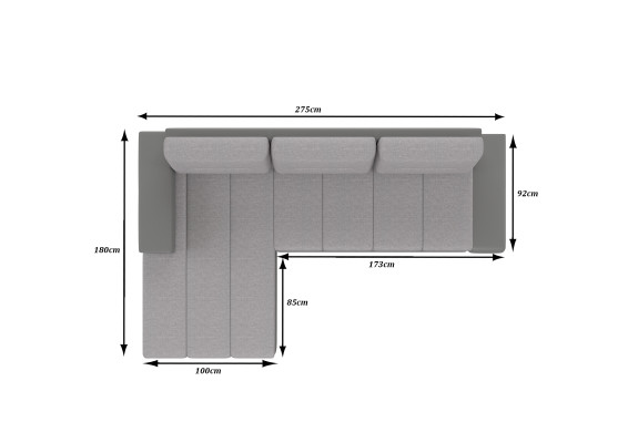 Designer corner sofa Ottavio with bed function couch living landscape sofas sleep sofa