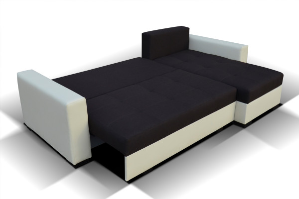 Design corner sofa Newark with bed function couch leather fabric sofas sleep sofa.
