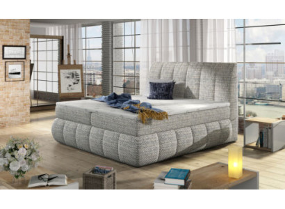 Box spring double bed hotel beds upholstered double leather bed complete 160 180
