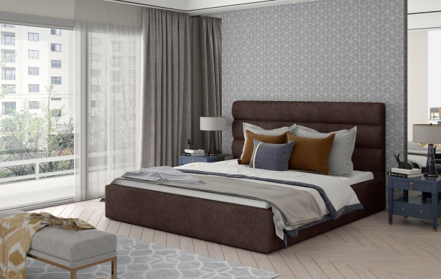 Designer bed upholstered bed double bed royal beds double bed bedroom NEW