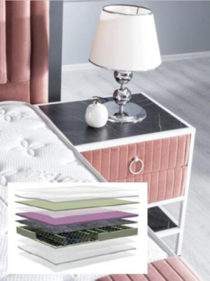 Bedside Table Pink Consoles Modern Nightstand Design Bedside Tables 1x