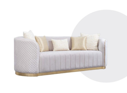 Oval couch two-seater couches furniture sofa furnishing living room sofas
