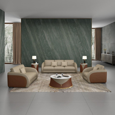 Three-seater couch upholstery design sofa modern 3-seater sofas room furniture beige