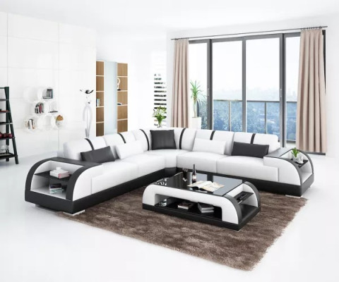 Design sofa furniture corner couch corner sofa living room leather upholstery couch