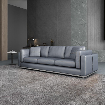 Sofa 4-seater sofas luxury upholstered sofas leather sofas luxury designer couch new sofa