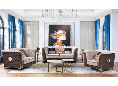 3-2-1 seater leather sofa set modern sofa designer sofa new