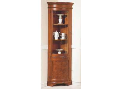 Display cabinet wooden cabinets, glass display cabinet, display cabinet, corner cabinet, Italian furniture.