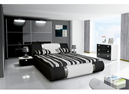 Chic designer waterbed: luxury and comfort in modern style