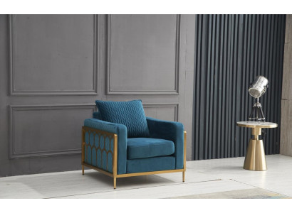 Armchair Club Lounge Designer Chair Recliner Upholstered Sofa 1 Seater Television New