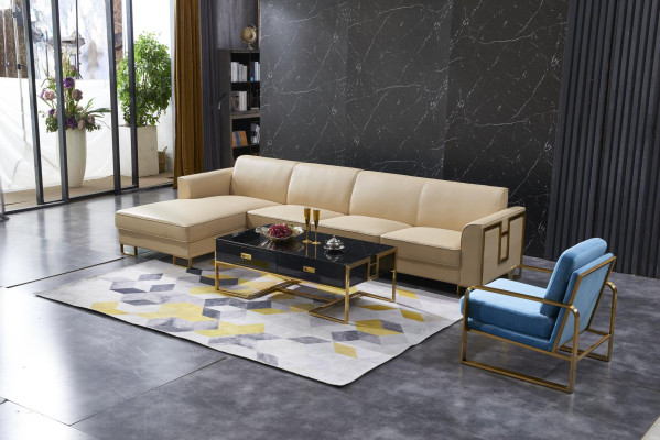 Design upholstered couch living landscape corner sofa upholstery seat suite sofa L shape