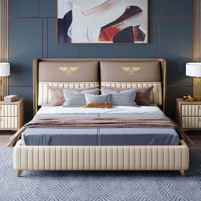 Double bed, bed, marriage bed, design, luxury beds, modern style, new, 180x200cm!