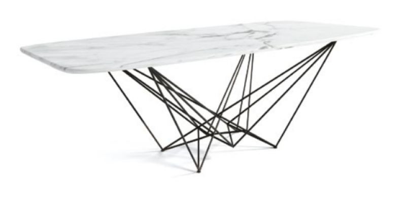 Design dining room set table + 6 chairs seat cushion ensemble tables