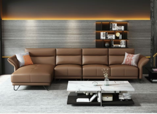 Living area corner sofa L-shape armchair set modern sofa corner couch
