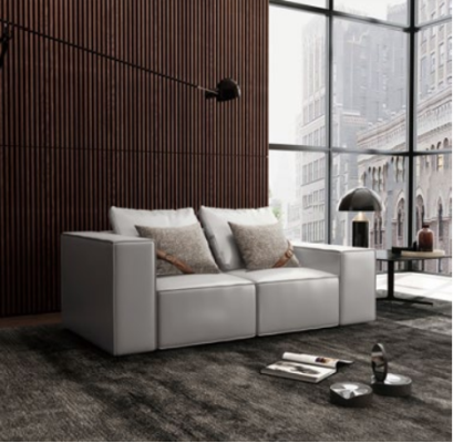 Sofa 2-seater Big XXL Couch Sofas Couches Living Room Design New
