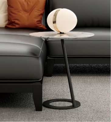 Side table round table coffee table sofa living room round decor design