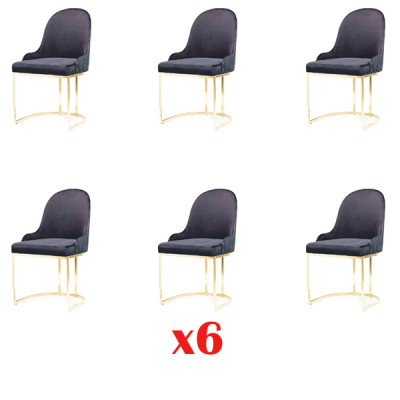 Kitchen dining group set chair suite seating cushion wood 6x chairs new