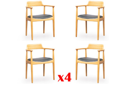 Dining room chairs wood design armchairs upholstery set of 4 chairs chair textile groups