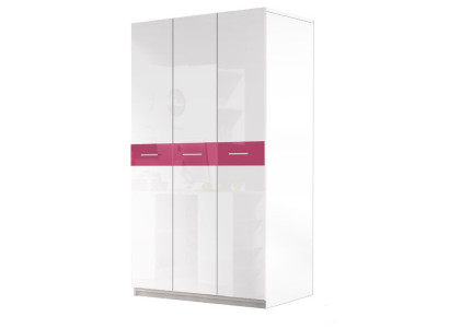 Youth room children's room wardrobe closets pink cabinets modern furniture