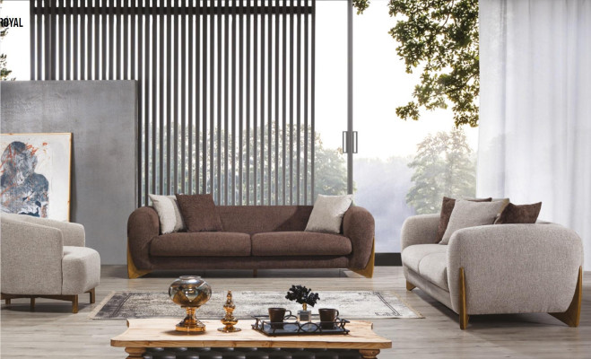 3-seater sofa living room luxury design Italian style furniture modern