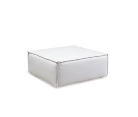 White Stool Living Room Elegant Furniture Luxury Design Italian Style