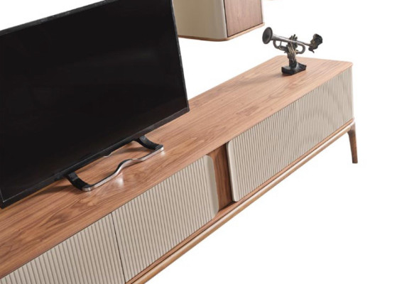 A stylish TV cabinet for your living room in a modern style