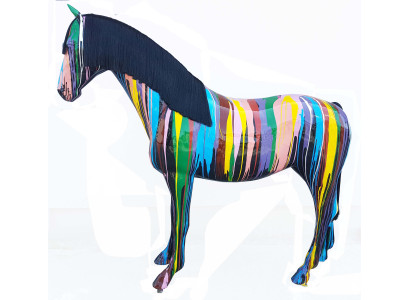 Designer Abstract Figure Modern Figure Decoration Horse Garden Sculptures New