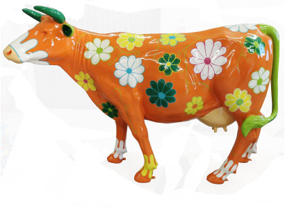 Designer Abstract Modern Figure Cattle Sculpture Statue New Decor Garden Sculptures