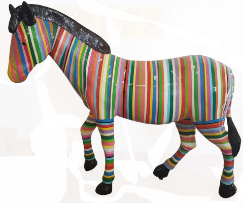 Abstract figure statue garden figures decoration statues sculptures horse decor