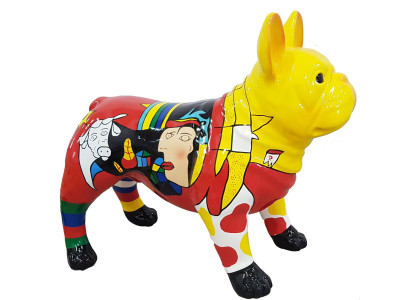 Designer figurine statue modern figures decoration dog garden sculpture sculptures