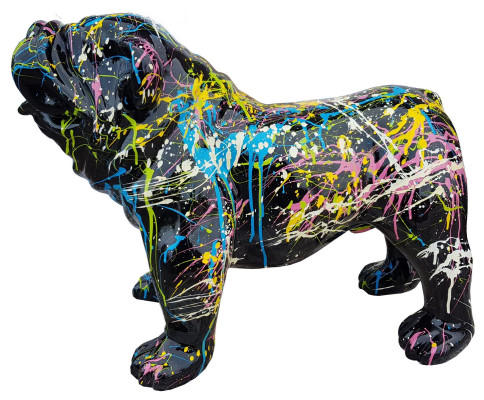 Designer figurine statue figures decoration modern dog garden sculpture sculptures