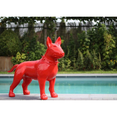 Designer figure statue modern figurines decoration dog garden sculpture sculptures