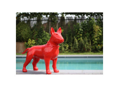 Designer figure statue modern figurines decoration dog garden sculpture sculptures