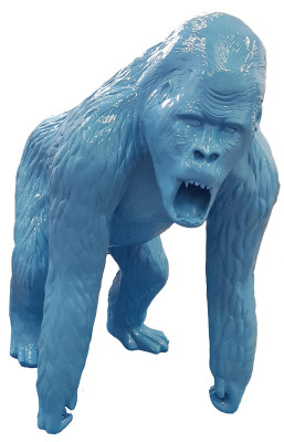Gorilla Designer Figure Statue Modern Figures Statues Decoration Decor Garden New
