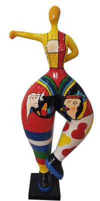 Designer Abstract Figures Modern Decorations Female Figure Sculpture Sculptures