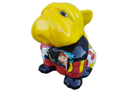Designer figurine statue modern figures decoration dog garden sculpture sculptures designer