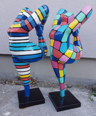 Designer Abstract Figures Modern Decorations Female Figures Sculpture Sculptures