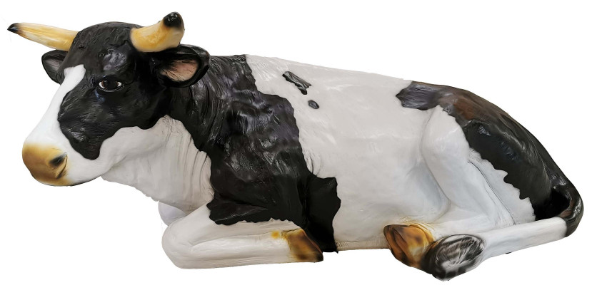 Designer Abstract Modern Decoration Cow Figure Decor Garden Sculptures Decor New