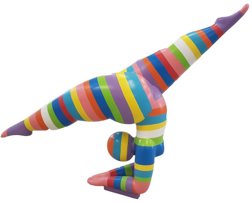 Design Figures Sculptures Modern Abstract Sculpture Woman Acrobat Decoration