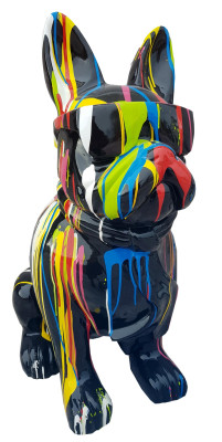 Dog Design Figures Sculptures Modern Bulldog Sculpture Decorative Sculptures New