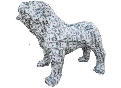Designer figure statue modern figures decoration dog garden sculpture sculptures