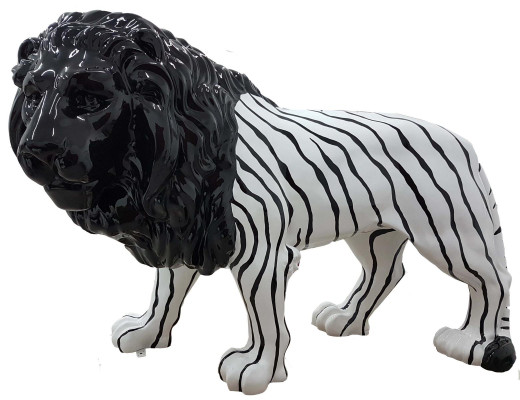 Design Abstract Figure Modern Figures Decoration Lion Garden Sculptures 140x160
