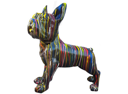Design figures sculptures modern bulldog dog sculpture decor sculptures new