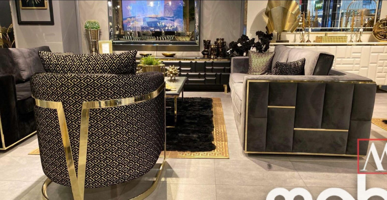 Sofa set 3+3 seater sofa armchair sofas luxury set velvet fabric group