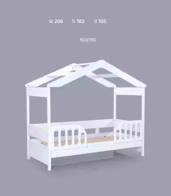 Children's beds wood bedroom apartment furniture bed children's room