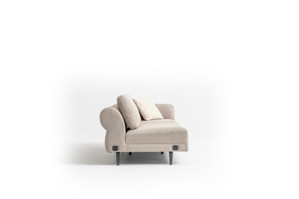 Sofa L Shape Living Landscape Beige Couch 420x170 Design Furniture Fabric
