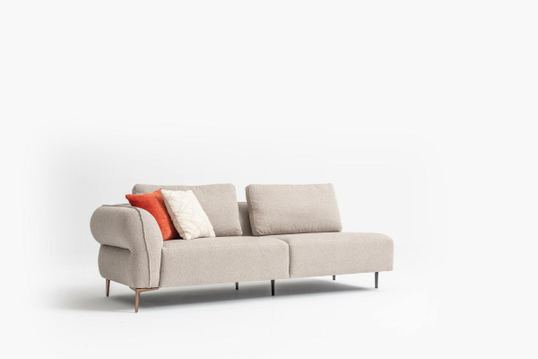 Beige sectional sofa luxury living room couch L-shape modern design 420x170