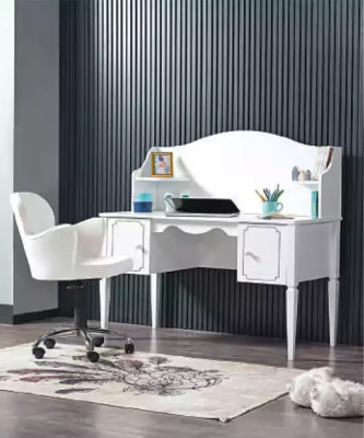 Complete room bedroom furniture desk bed wardrobe 3-piece set.